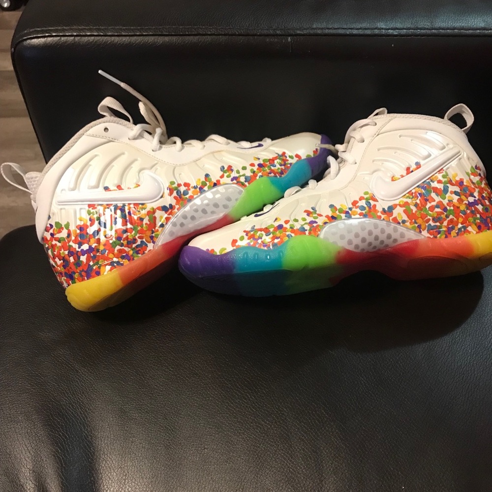 Nike foamposite fruity pebbles